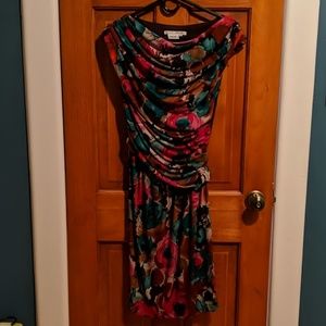 Maggy London Floral Cocktail Dress